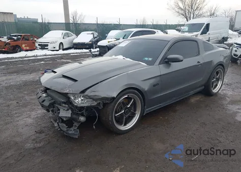 2012 Ford Mustang Gt Premium из США, поврежденный, VIN 1ZVBP8CF5C5274818